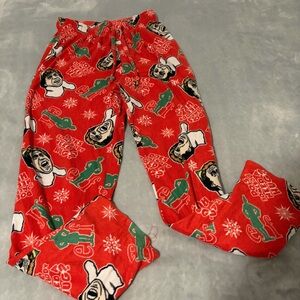 Men’s Red Elf Pajama Pants